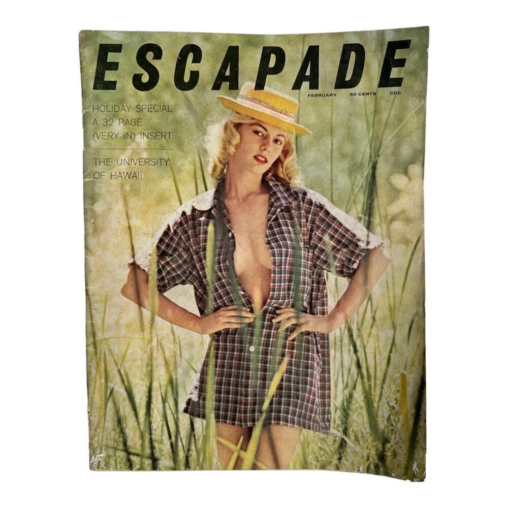 Escapade Magazine Vol.5 No.2 1960 Featured: Eve Eden, Beat Poets, Billie Holiday